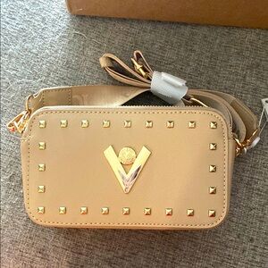 Gold Studded Crossbody Bag